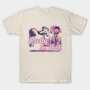 Pretty In Pink The Timeless Memories Retro Style T-Shirt